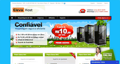 Desktop Screenshot of elevahost.com.br